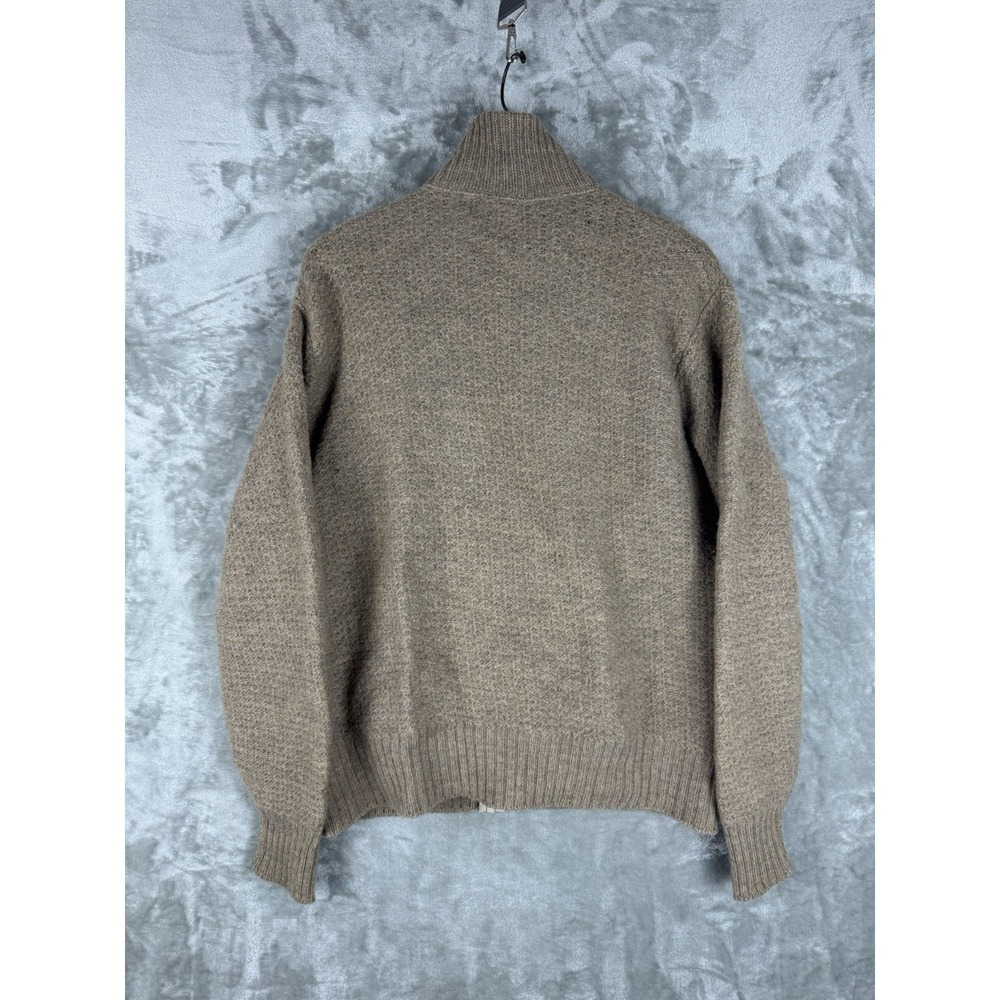 Vintage LL Bean 100% Wool Full Zip Sweater‎ Womens XL 90s USA Western Utility - Picture 2 of 15